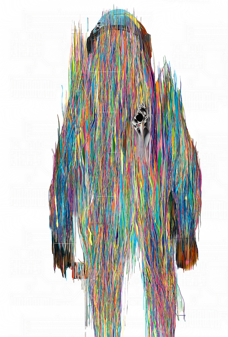 Works and Collaborations: Néo Valen’s Emotional Encoding 1 Oeuvre de l'artiste Arsen Eca